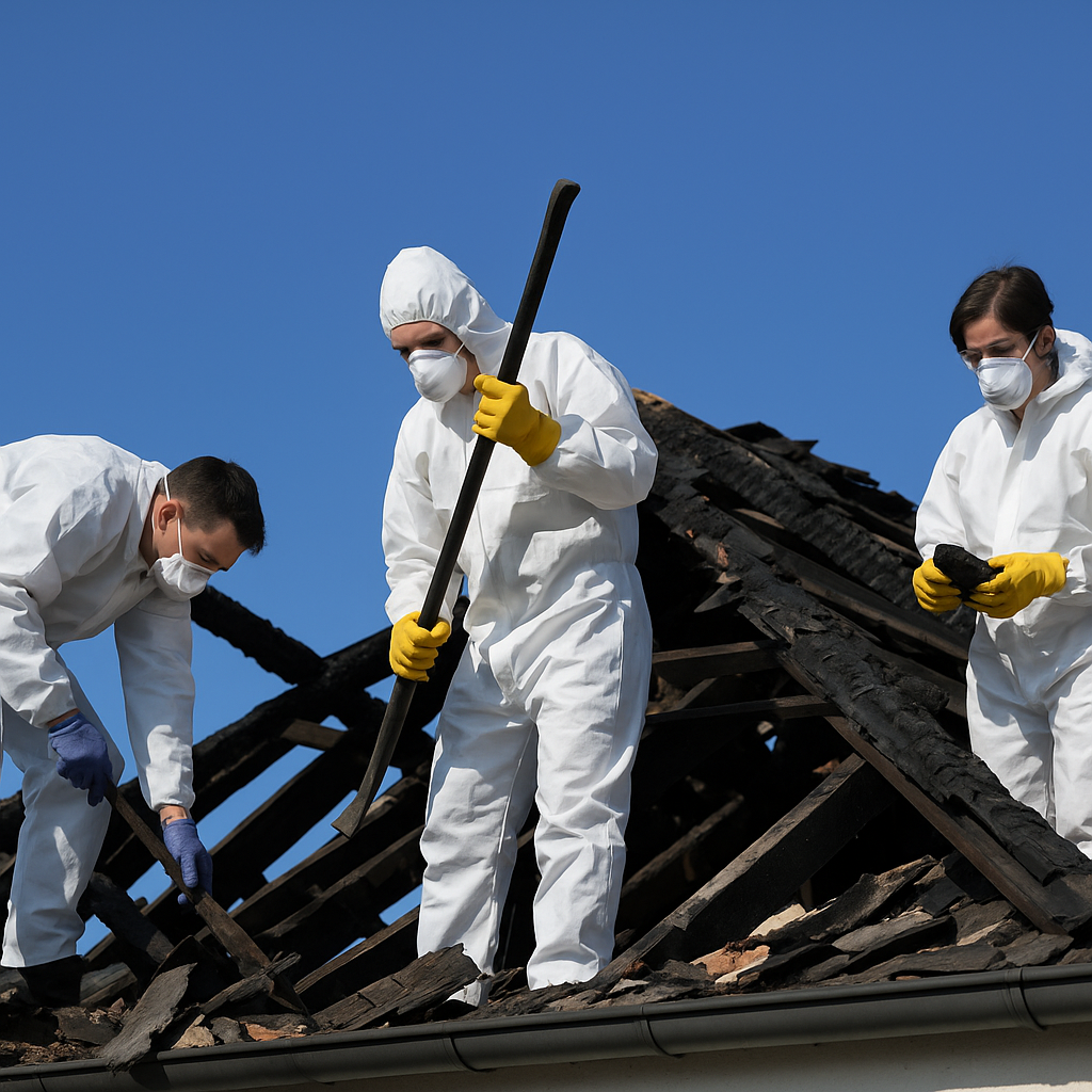 Industrie-Sonderreinigung & Brandsanierung