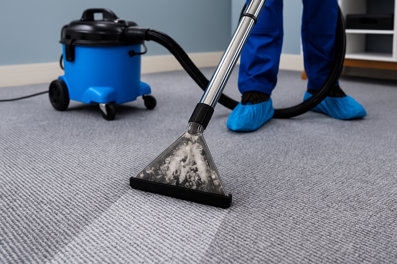 Professionelle Teppichreinigung